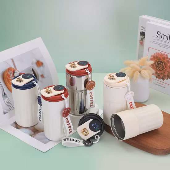 Leak Proof Thermo Double Layer Wholesale Heat Preservation Reusable Cup for Coffee